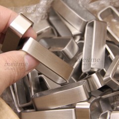 Wholesale Stainless Steel Belt loop Belt Buckle Keeper DIY Leather Craft 1.5 in