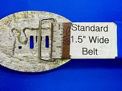 PIMP Word Statement Silver Color Hip Hop Punk Street Novelty Belt Buckle