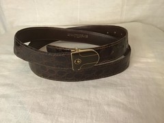 Yacare Industrias Argentinas Belt. Metal Buckle Genuine Alligator Skin 46” x1”