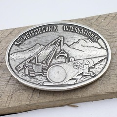 Industrial Belt Buckle Welding Technology International in Antique Silver
