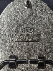 VINTAGE GEO. WALL FORD LINCOLN-MERCURY SHREWSBURY NEW JERSEY ADV BELT BUCKLE