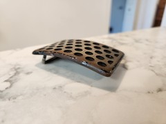 Foster Weld Belt Buckle Unique Modern Industrial Artisan Metal 2007