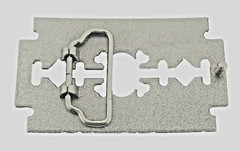 New Silver Razor Blade Barber Gift Belt Buckle Punk Hip Biker Cutter Rock Gothic
