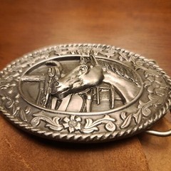 Siskiyou Buckle Company Horse Head Belt Buckle