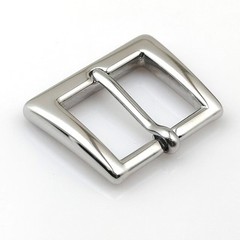 Men&rsquo;s Metal Belt Square Pin Buckle, DIY Belt Single Prong Buckle Hardware Gold