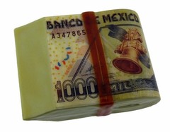 NEW Mexico Belt Buckle ROLL OF CURRENCY Western Vaquero Styles