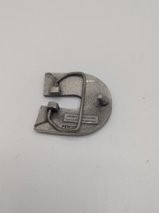 Vintage Cummins Diesel Belt Buckle Logo Pewter Metal