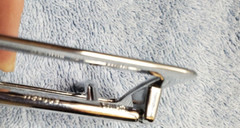 Dutyman 2-1/4&Prime; Plain Belt Buckle Nickel Plated Double notched