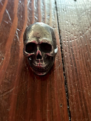Fourspeed Metalwerks Pewter Magna Cranium Ring Size 7