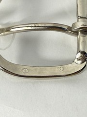 Crumrine 2&Prime; Replacement Belt Buckle Bar and Frame NEW