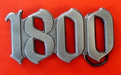 Vintage 1800 Tequila Belt Buckle