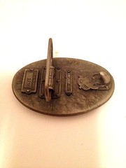 Brass Train Buckle by The Great American Buckle Co Serial No 1230