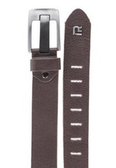 Redbridge men&rsquo;s belt leather belt 100% real leather premium belt brown-1 Brown-1