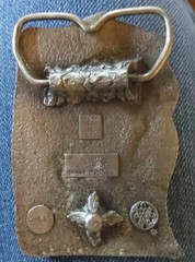 THE CANADIAN GOOSE BELT BUCKLE. Blue