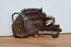Great American Buckle Freightliner Brass Trucking Trucker 18-Wheeler 240 USA