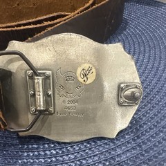 Great American Pewter Jesus Religious Western Belt Buckle 1.5in MPN 4653