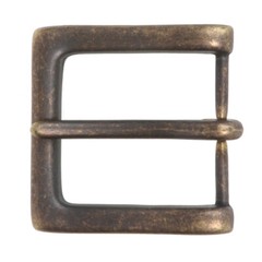 1 1/2&Prime; (38 mm) Nickel Free Single Prong Square Belt Buckle