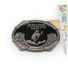 Montana Silversmiths 2020 Pendleton Whisky Rodeo BeltBuckle Let&rsquo;erBuck FreeShip