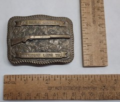 JOE HENLEY MEMORIAL – HANDICAP LONG YD. – shooting – BELT BUCKLE – listing #9558