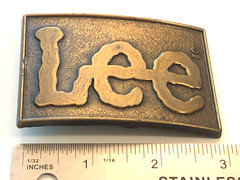 Lee Rider&rsquo;s Jeans Cowboy USA America Belt Buckle