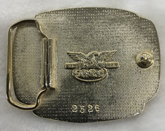 Vietnam Veteran Belt Buckle Airborne Divisions, Made in USA, 3.25&Prime; x 2.5&Prime;