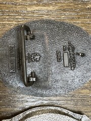 Hughes And Totco Vintage Oil Field Drilling Belt Buckles *MINT CONDITION*
