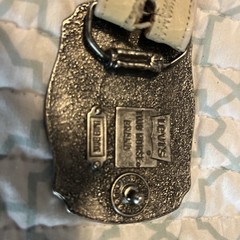 Vintage Limited Edition Levi&rsquo;s Two Horse Brand Levis Strauss & CO. Belt & Buckle