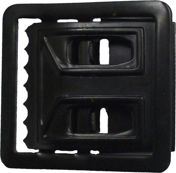 Black Open Face Web Belt Buckle 1.25&Prime;