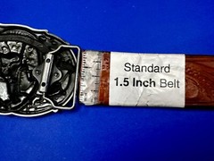 Championship Rodeo Bull Riding Rider Champion Trophy Award Cowboy Belt Buckle