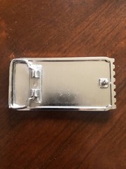 Free Ride Ticket Stub Amusement Park Funny Metal Unisex Men’s Belt Buckle
