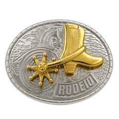 Cool Western Cowboy Boot Rodeo Spinning Spur Belt Buckle Boucle Ceinture