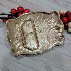 KIDS belt Buckle Saint jude San Judas Western belt Buckle Silver, Black, Gold