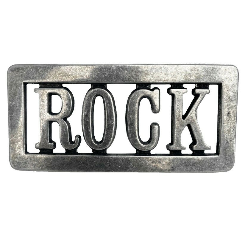 Rock Music Belt Buckle