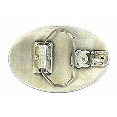 Bull Elk NRA WITTINGTON CENTER SPONSOR BELT BUCKLE Estate Western Cowboy Vintage