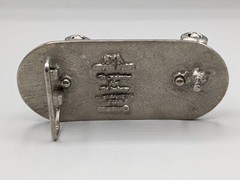 Silverstar 2004 Iron Cross Skateboard Belt Buckle