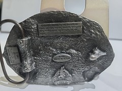Vintage « I Love Country Music » Western Metal Fashion Belt Buckle