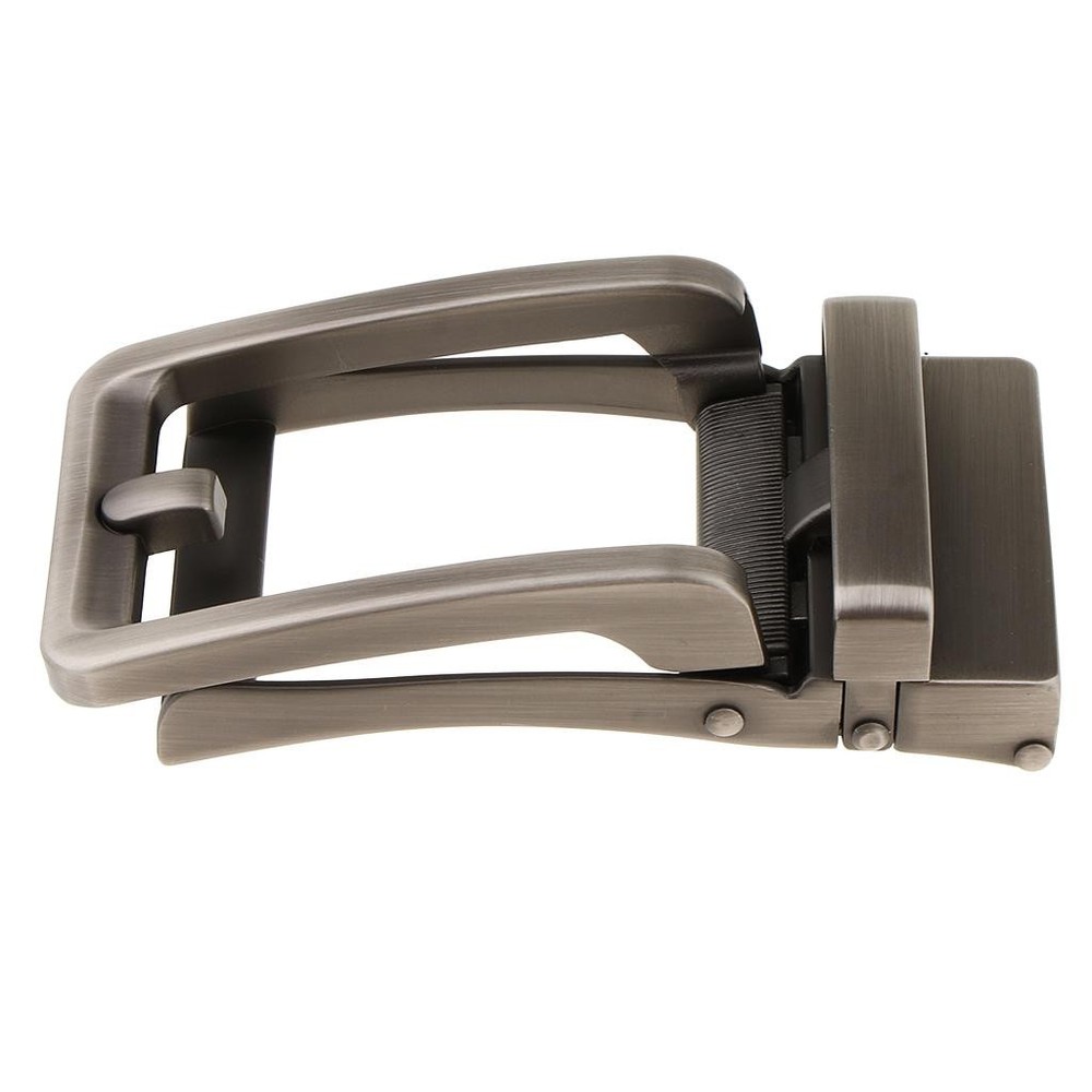 Men Alloy Ratchet Belt Automatic Slide Buckle Replacement