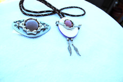Western Belt Buckle and Bolo Set