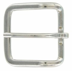 Simple Round Edge Square Single Prong Replacement Belt Buckle fits 1-1/2&Prime;(40MM)