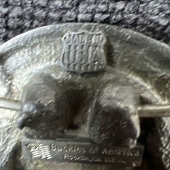 Buckles of America – United States Marines Bulldog First to Fight Belt Buckle