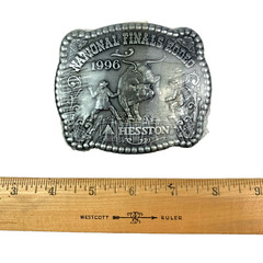 Award Design Medals Hesston NFR 1996 Commemorative Belt Buckle New