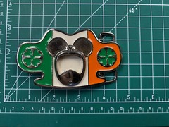 Irish Knuckles Belt Buckle with Bottle Opener
