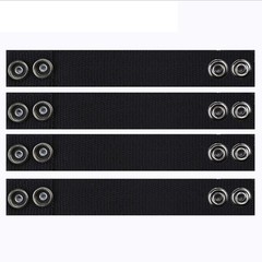 20Pcs Tactical Belt Keepers Nylon Duty Belt Loop Snaps For Police Security Guard