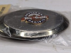 SOUTHERN PACIFIC RIO GRANDE RAILROAD Belt Buckle (Colorado RR Museum) NOS