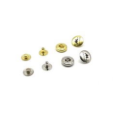 Personalized Logo/Text Brass Snap Buttons,Leather Snaps,4size 8/10/12.5/15mm lot
