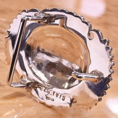 BIGTWIN Sterling Silver 925 King Navajo Buckle Men&rsquo;s Belt (36mm width)