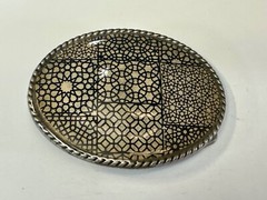 Trippy Multi Pattern Design What I Call Retro Wallpaper Belt Buckle By Ivan