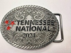 Tennessee National 2024 4th Place U21 Women&rsquo;s Enduro Trophy Award Belt Buckle