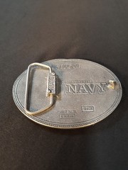 United States Navy Belt Buckle US Navy 2008 Metal Military NICE