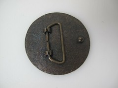 Vintage United States Buffalo Five Cents ( nickel) Belt Buckle